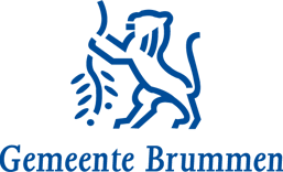 Logo der Gemeinde Brummen auf der Oranier-Fahrradroute von Lingen über Apeldoorn nach Moers Logo der Gemeinde Brummen auf der Oranier-Fahrradroute von Lingen über Apeldoorn nach Moers